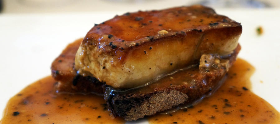 mi-cuit (fois gras)